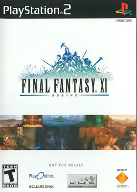 Final Fantasy XI - Online box cover front